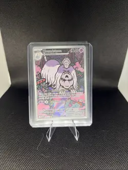 Pokemon TCG Houndstone 145/132 Me01: Mega Evolution Illustration Rare Holo 140 … - Image 1
