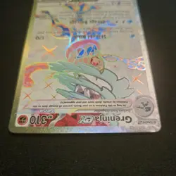 Greninja EX 198/167 Twilight Masquerade Ultra Rare Holo Pokemon TCG - Image 3