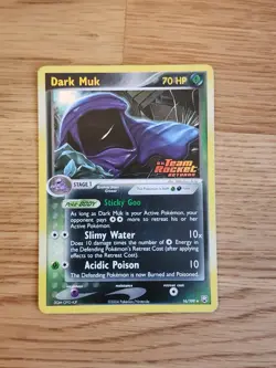 Pokemon TCG Dark Muk EX Team Rocket Returns 16/109 Holo NM - Image 1