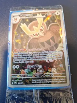 Noctowl -141( Pokemon Center Exclusive)141 Sv: Scarlet & Violet Promo Cards Holo - Image 1