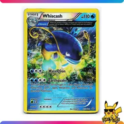 Pokemon TCG Whiscash 41/160 Reverse Holo Rare XY Primal Clash - LP/MP - Image 1