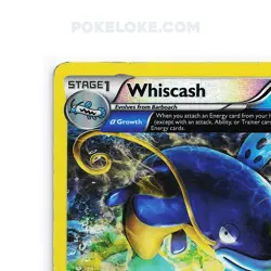 Pokemon TCG Whiscash 41/160 Reverse Holo Rare XY Primal Clash - LP/MP - Image 4