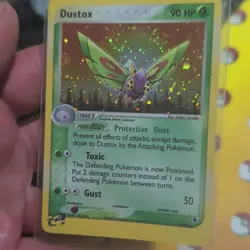 The Pokemon Company Pokemon TCG EX Ruby & Sapphire Dustox 6/109 Holo Rare EN 90… - Image 1