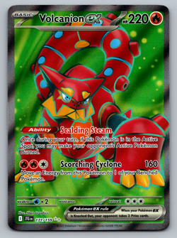 Volcanion ex Pokemon Journey Together 171/159 Full Art Ultra Rare NM - Image 1
