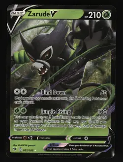 2020 Pokemon Sword & Shield Vivid Voltage Zarude V - Image 1