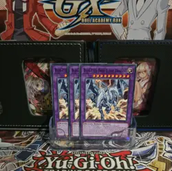 Yugioh! 3x Blue-Eyes Twin Burst Dragon SDWD-EN036 Common - Image 1