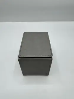 Ultra Pro Yu-Gi-Oh! Gray Millennium Ring Alcove Flip Deck Box - Image 3