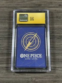 One Piece TCG Roronoa Zoro Promo SR CGC 10 Pristine, Premium Film Red ST01-013 - Image 2
