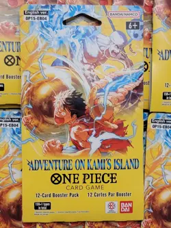 (x20) One Piece OP15 Sleeved Booster Packs (Sealed) - Image 1
