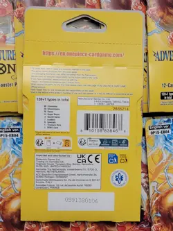 (x20) One Piece OP15 Sleeved Booster Packs (Sealed) - Image 2