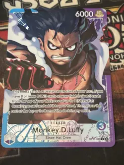 One Piece TCG Monkey.d.Luffy OP11-040 Alt Art A Fist Of Divine Speed ENGLISH NM - Image 1