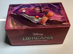 Disney Lorcana League Promo Red Deck Box Storage Wreck it Ralph - Image 1