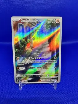 Sudowoodo 219/193 Pokemon TCG Paldea Evolved Holo Illustration Rare Card 2023 - Image 1