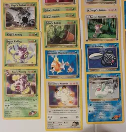 Pokemon TCG Gym Challenge First Edition Unlimited 37 Card Lot LP-NM Vintage WOTC - Image 3