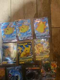 Pokemon Card Mixed Lot Vs vmax Ex Gx 15 CARDS TOTAL Pikachu!!! - Image 3