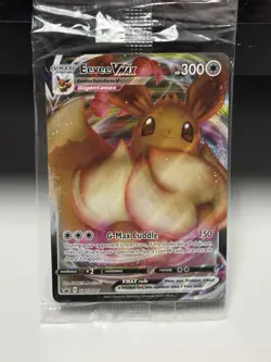 Pokemon SEALED Eevee VMAX SWSH087 SWSH: Sword & Shield Promo Cards Holo - Image 1