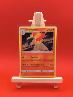 Typhlosion SM185 Sun & Moon Ultra Rare Holo Black Star Promo Pokemon Card - Image 3