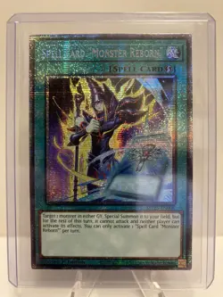 Yu-Gi-Oh! Spell Card "Monster Reborn" MP25-EN006 *Starlight Rare* 1st Edition NM - Image 1