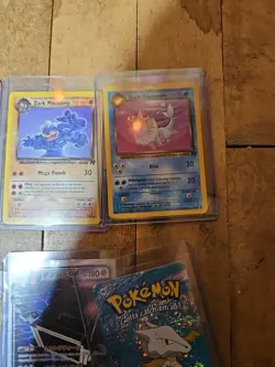 Pokemon Card Mixed Lot Of 20 CARDS TOTAL Trainor Dark Vaporeon Mixed - Image 5