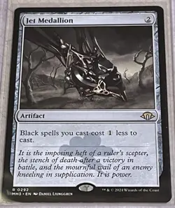 Jet Medallion Modern Horizons 3 Regular Card - Image 1