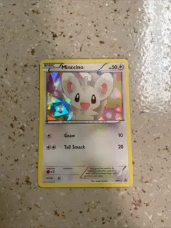 2011 POKEMON B&W PROMO CRACKED ICE-HOLO #BW13 MINCCINO PSA 9 - Image 1