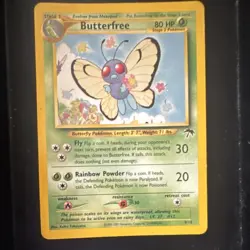 The Pokemon Company Pokemon TCG Butterfree 09/18 Southern Islands Promo VNT NMNT - Image 1
