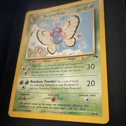 The Pokemon Company Pokemon TCG Butterfree 09/18 Southern Islands Promo VNT NMNT - Image 2