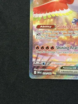 Ethan's Ho-Oh ex 230/182 SV10: Destined Rivals Pokemon Card - Image 3
