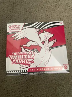 Pokemon Scarlet&Violet White Flare Elite Trainer Box SEALED - Image 1