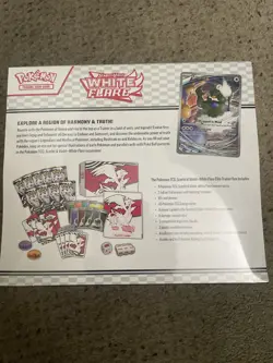 Pokemon Scarlet&Violet White Flare Elite Trainer Box SEALED - Image 2