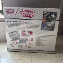 Pokemon TCG: Scarlet & Violet White Flare Elite Trainer Box ETB Brand New Sealed - Image 2