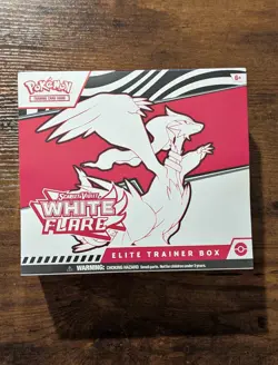 Pokemon TCG Scarlet Violet White Flare Elite Trainer Box ETB New Sealed - Image 1