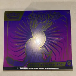 Pokemon Scarlet and Violet Base Elite Trainer Box ETB Miraidon SEALED 820650853418 - Image 1