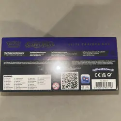 Pokemon Scarlet and Violet Base Elite Trainer Box ETB Miraidon SEALED 820650853418 - Image 2