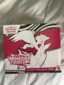 Pokemon TCG: White Flare ETB Elite Trainer Box Factory Sealed - Image 1