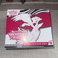 Pokemon TCG Scarlet & Violet White Flare ETB - Factory Sealed New! - Image 1