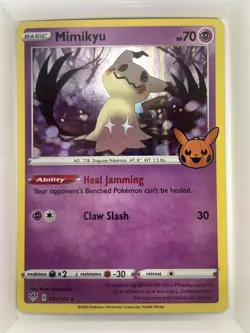 Mimikyu 081/189 Holo Promo Trick or Trade BOOster Pokemon NM - Image 1