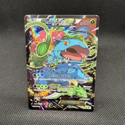 Pokemon TCG Venusaur EX Black Star Promo Card XY123 - Image 1