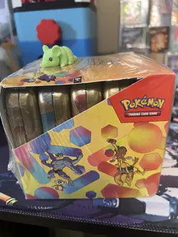 Pokemon 151 Mini Tin Display - SV: Scarlet & Violet 151 (MEW) SEALED 10 Tins 820650863066 - Image 2