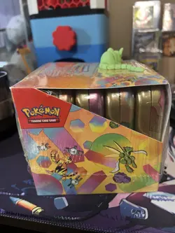 Pokemon 151 Mini Tin Display - SV: Scarlet & Violet 151 (MEW) SEALED 10 Tins 820650863066 - Image 4