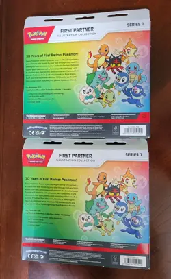 2-Pokemon TCG First Partner Illustration Collection Series 1 SEE DETAILS + PICS - Image 2