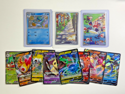 Pokemon Card Lot 11x EX/V/AR/Shiny – Korean + Chinese Rayquaza Sudowoodo - Image 1
