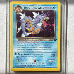 Wizards of the Coast Dark Gyarados Prerelease 08/82 WotC Promo Holo 70 HP - Image 1