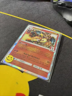 NM Charizard 181/SM-P | Pokemon KFC Stamped Promo Indonesian [US Seller] - Image 3