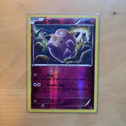 The Pokemon Company Clefairy 81/122 Breakpoint Reverse Holo Pokemon 60 HP - Image 1