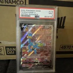 2022 Pokemon Machamp V Astral Radiance #172 Full Art Sword & Shield PSA 9 Mint - Image 1