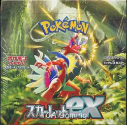 1x - SCARLET Ex Sv1S SEALED Booster Box (30 Japanese Packs) Pokemon Cards - Image 1