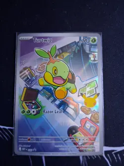 Pokemon Turtwig 040 - First Partners Promo - Full Art Holo - Image 1