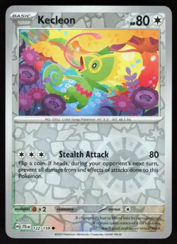 Kecleon 122/159 Common Journey Together Pokemon Near Mint - Image 1