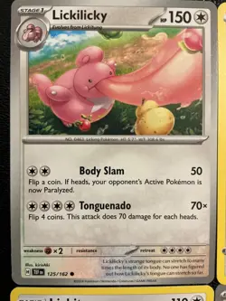 x9 Lickitung Lickylicky Pokemon TCG mixed LOT collection Set 👅😝🔥🥰 - Image 2